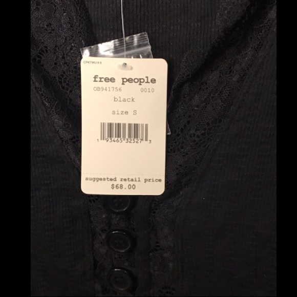 FREE PEOPLE long sleeve top - Picture 4 of 6